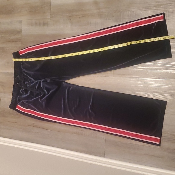 Abercrombie & Fitch Dark Blue Velvet Pants Size M - Picture 8 of 9
